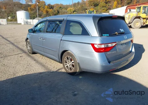 2012 Honda Odyssey Ex-L из США, поврежденный, VIN 5FNRL5H64CB114397